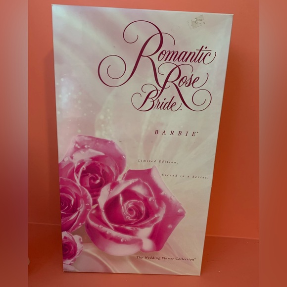 1995 Romantic Rose Bride Limited Edition # 09230 Barbie Doll The Wedding Flower - Picture 2 of 2